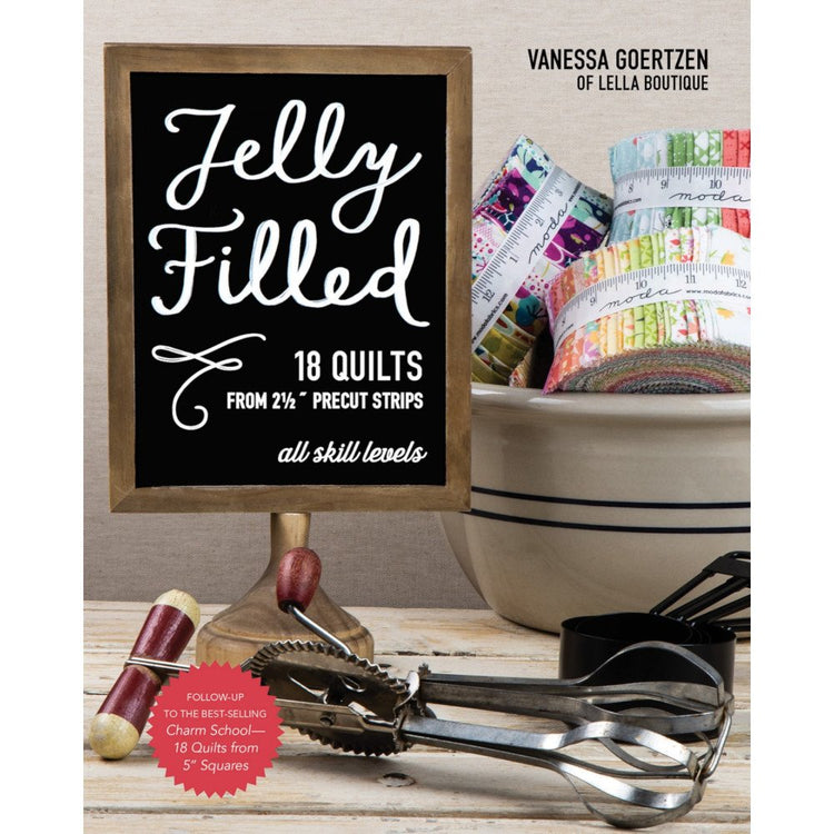 Jelly Filled Quilt Book - 18 Quilts from Jelly Rolls image # 58850