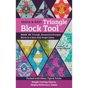 The Quick & Easy Triangle Block Tool Book image # 62233