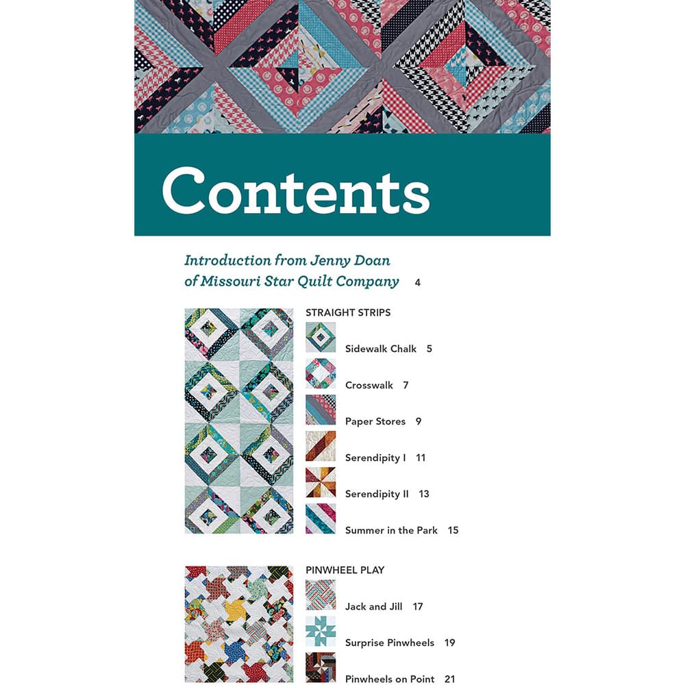 Quilter's 2-1/2" Strip Precut Companion Design Book image # 124433