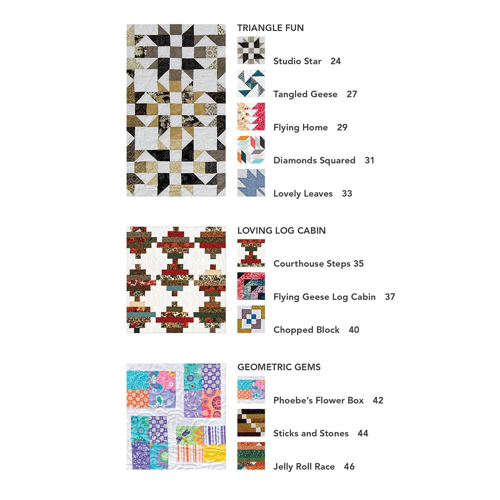 Quilter's 2-1/2" Strip Precut Companion Design Book image # 124432