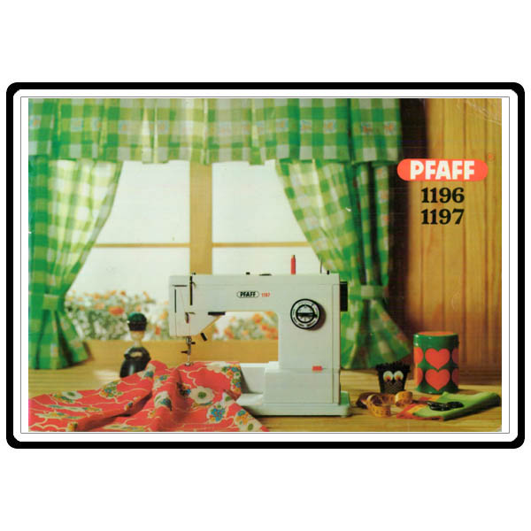 Service Manual, Pfaff 1196 image # 4176