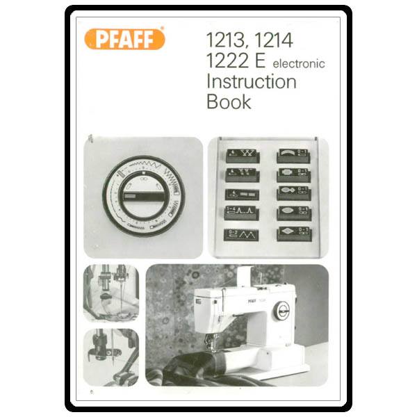 Service Manual, Pfaff 1213 image # 4187