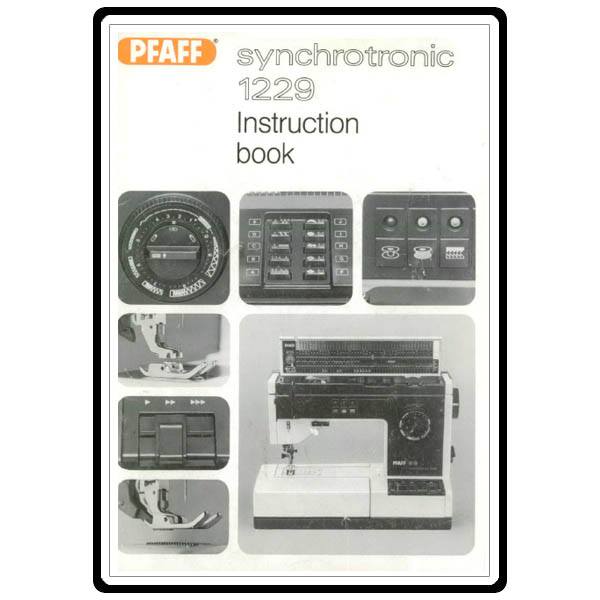 Service Manual, Pfaff 1229 image # 4192