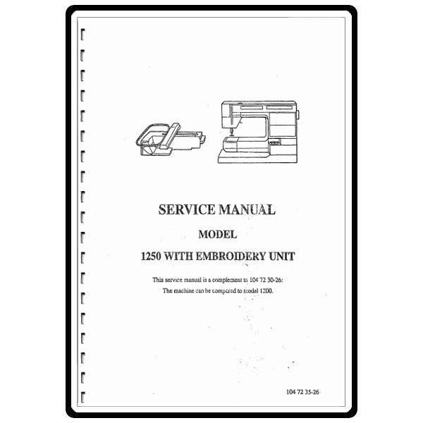 Service Manual, Viking V1250 image # 4199