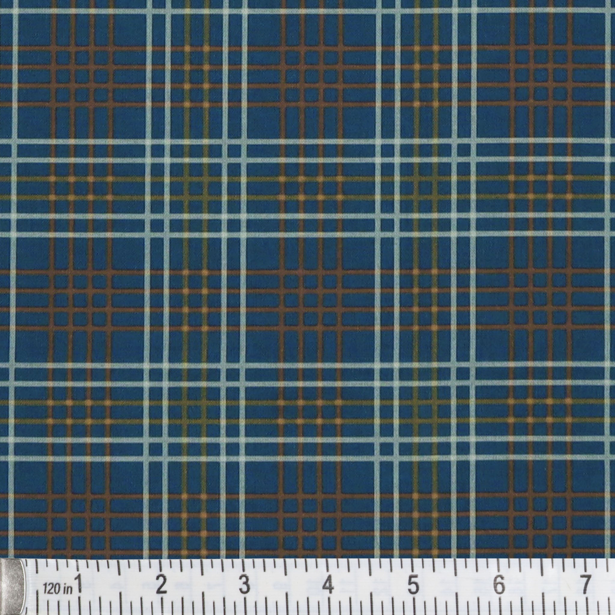 Fall Plad Pattern Fall Plaid Pattern #1 Fabric