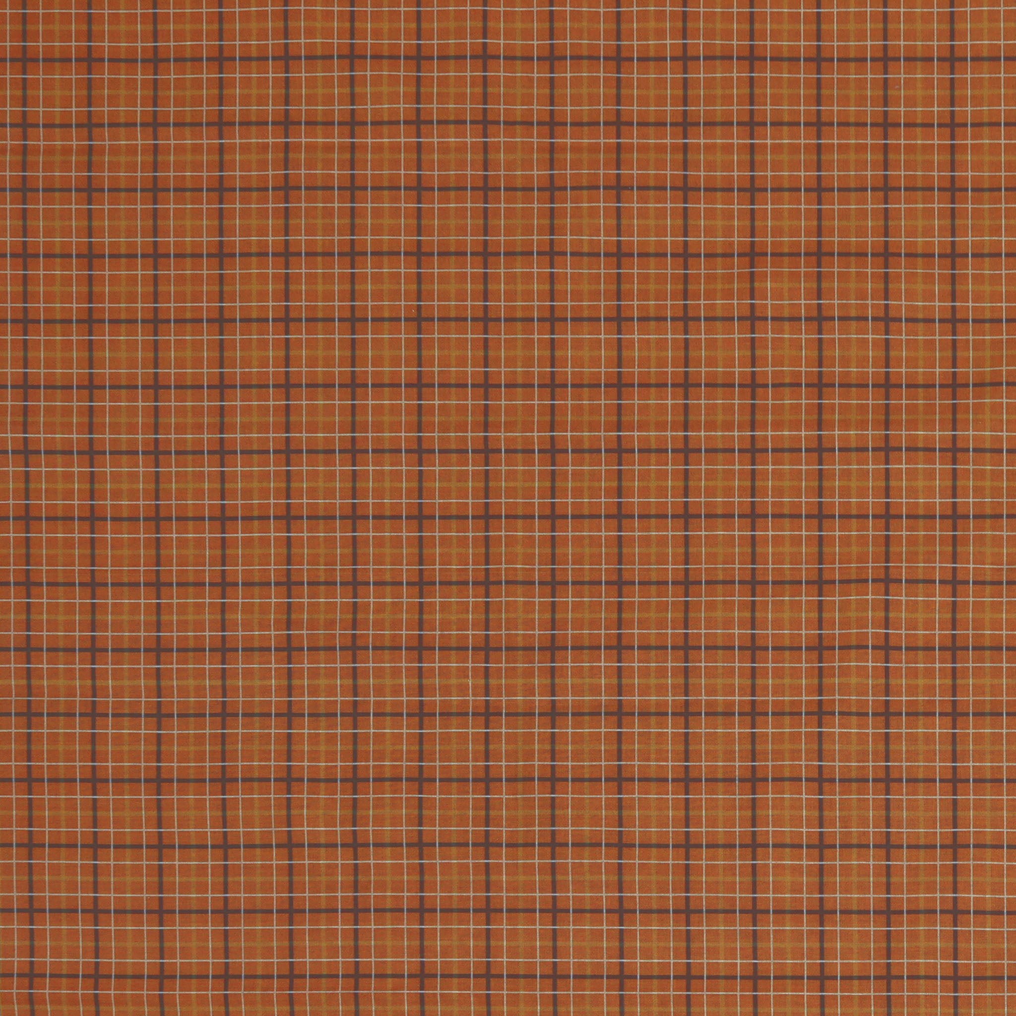 Fall Plaid Rug Pattern Fall Plaid Pattern #3 Fabric