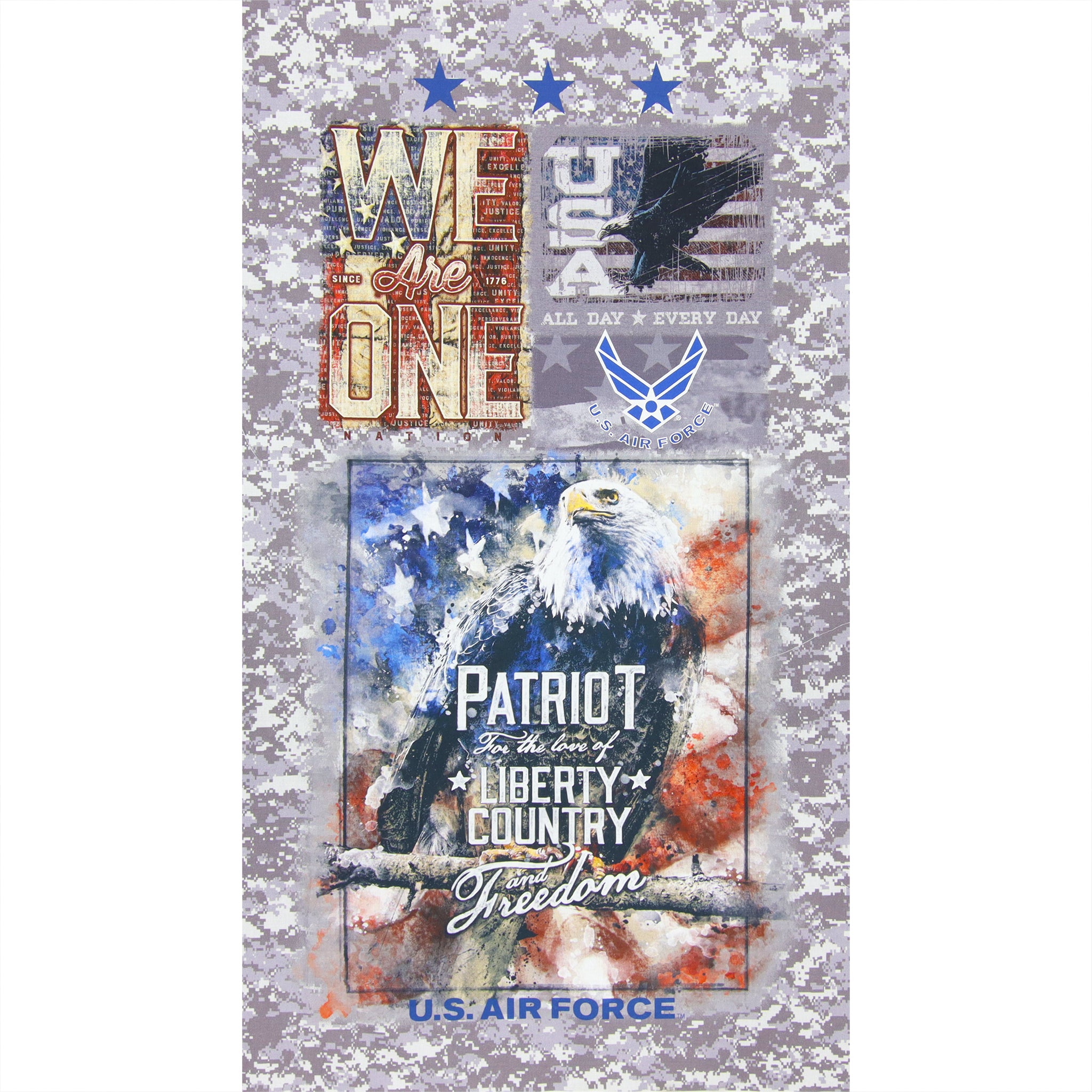 US Military Fabric Collection - Air Force Panel