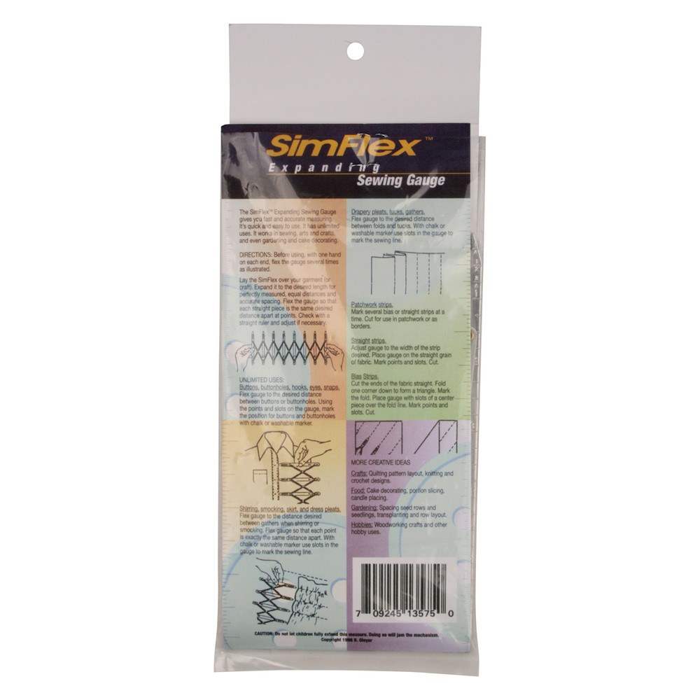 Simflex Expanding Sewing Gauge image # 43454