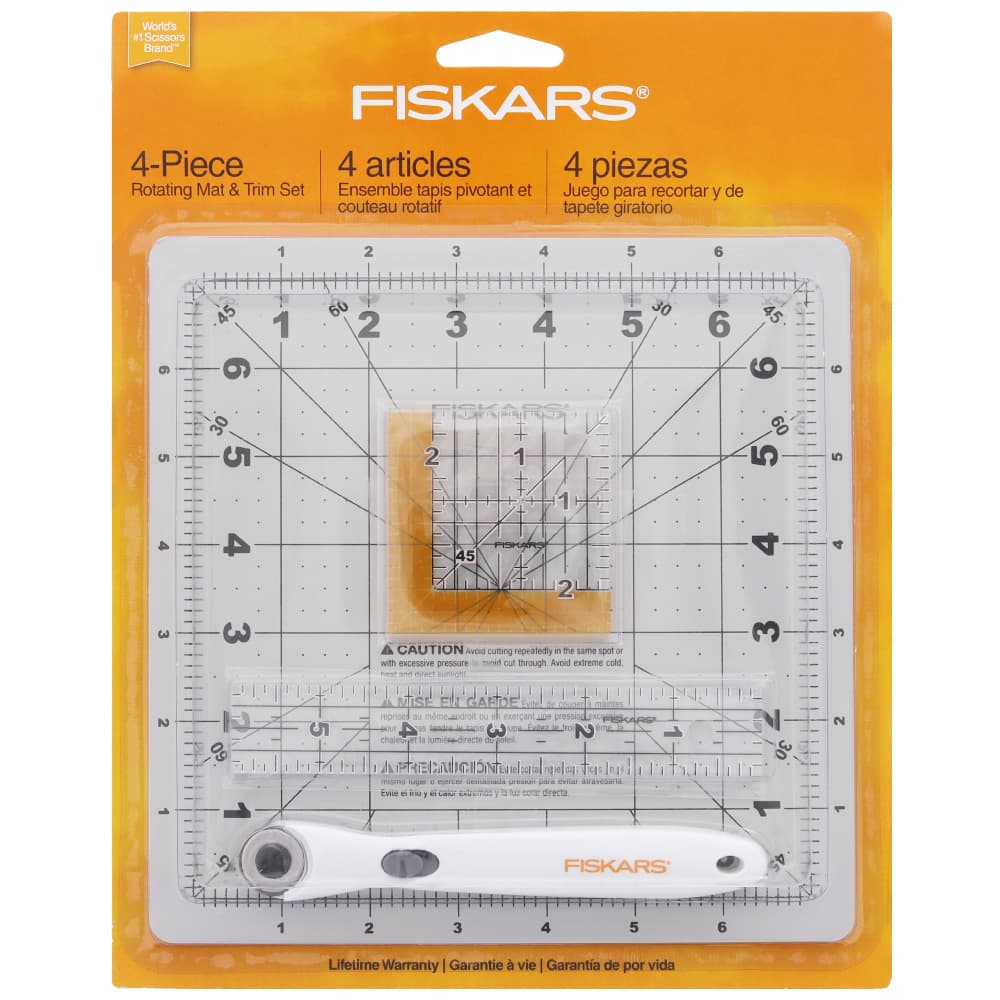 Fiskars 4pc Detail Fabric Cutting Set image # 93624