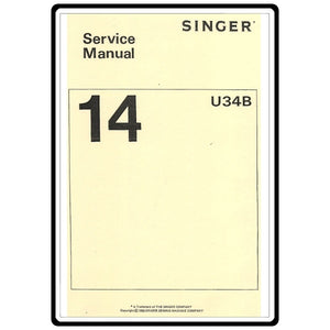 Service Manual, Singer 14U64 image # 4272
