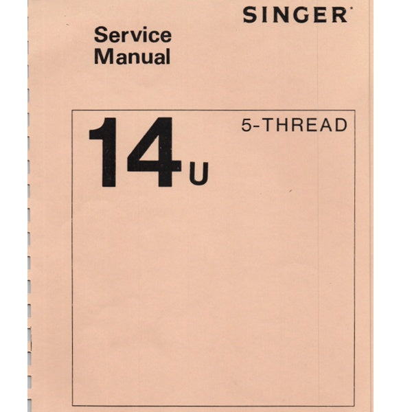 Service Manual, Singer 14U65 image # 22260