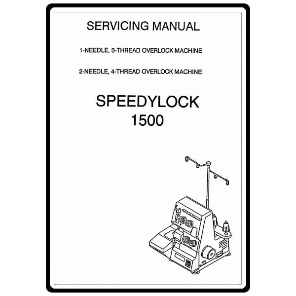 Service Manual, White 1500 Speedylock image # 4278