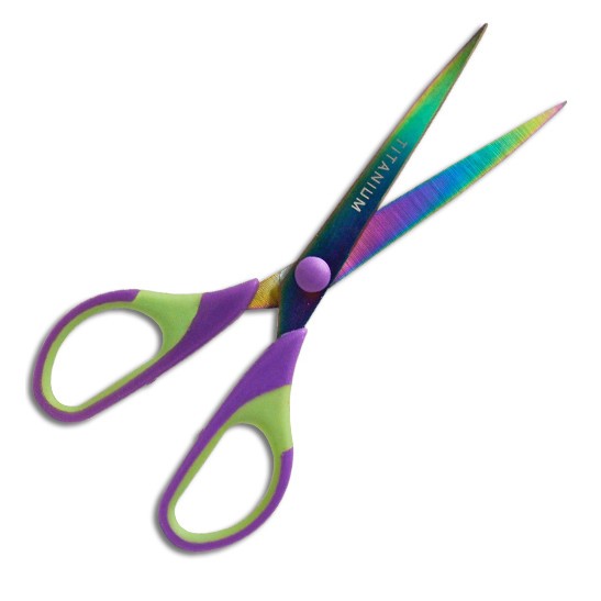 7" Titanium Coated Scissors, Sullivans image # 28046
