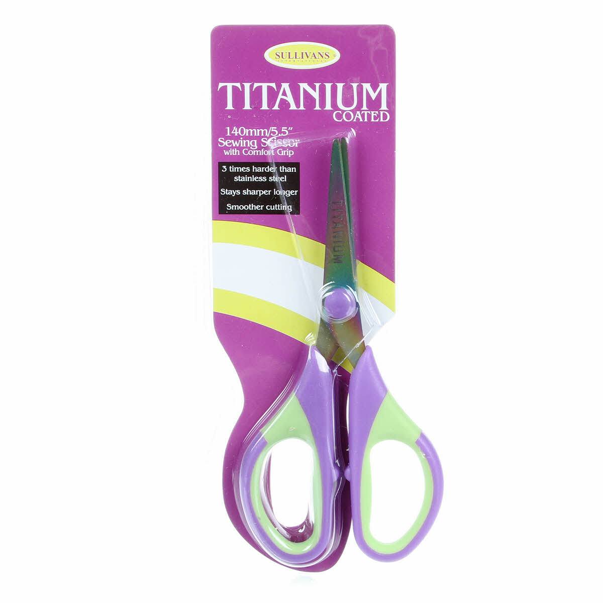 Sullivan's 5-1/2in Titanium Coated Sewing Scissors image # 41844