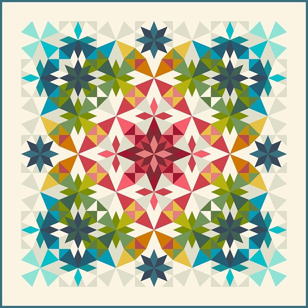 Alaska Rainbow Quilt Pattern image # 99357