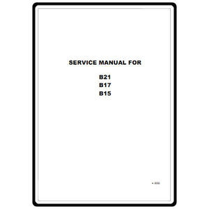 Service Manual, Babylock B17 image # 4284