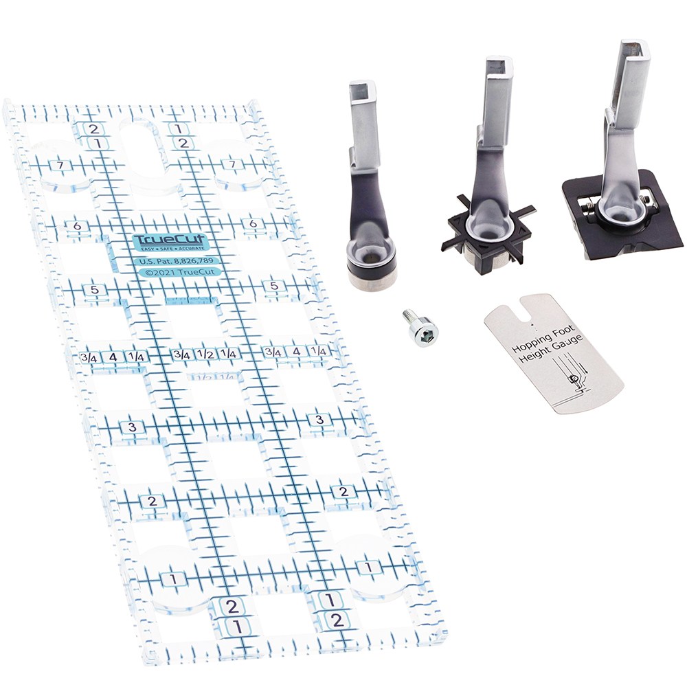 Grace Company Q'nique Quilt Perfect Ruler Foot Kit, Grace Company