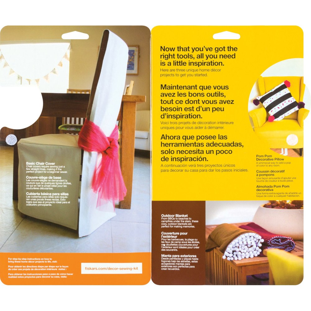 Fiskars Home Decor Sewing Starter Set - Purple image # 53270