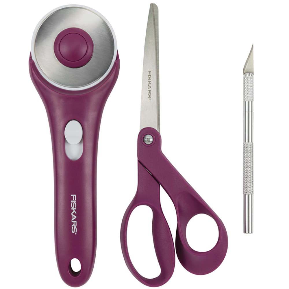 Fiskars Home Decor Sewing Starter Set - Purple image # 102423