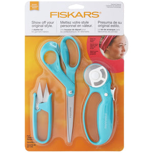 Fiskars Garment Sewing Starter Set - Teal image # 93465