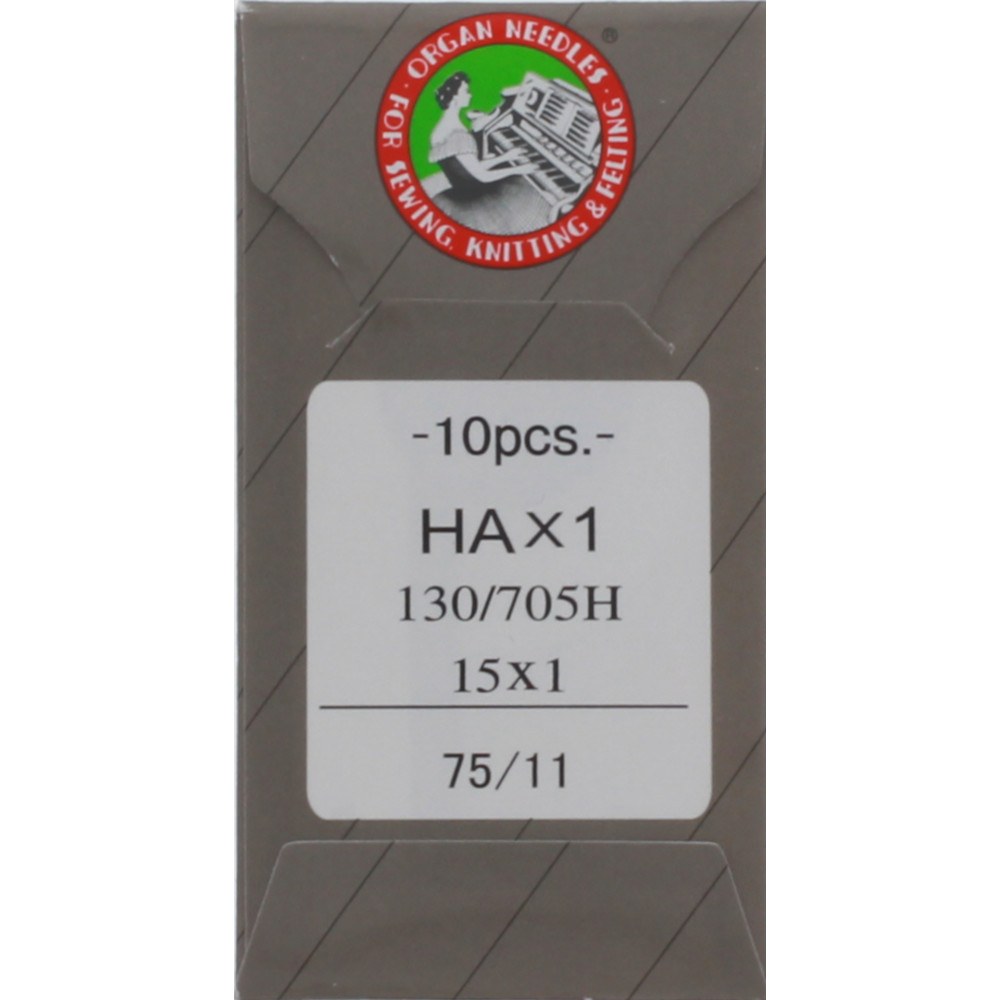 Organ Embroidery Needles Size 11 15x1, 130/705H-E 5/Pack Organ Embroidery Needles Size 11 15x1, 130/705H-E 5/Pack