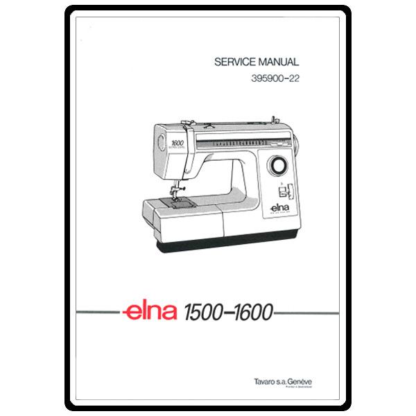 Service Manual, Elna 1600 image # 3827
