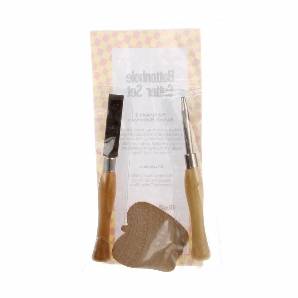 Two Piece Buttonhole Cutter Set image # 56000