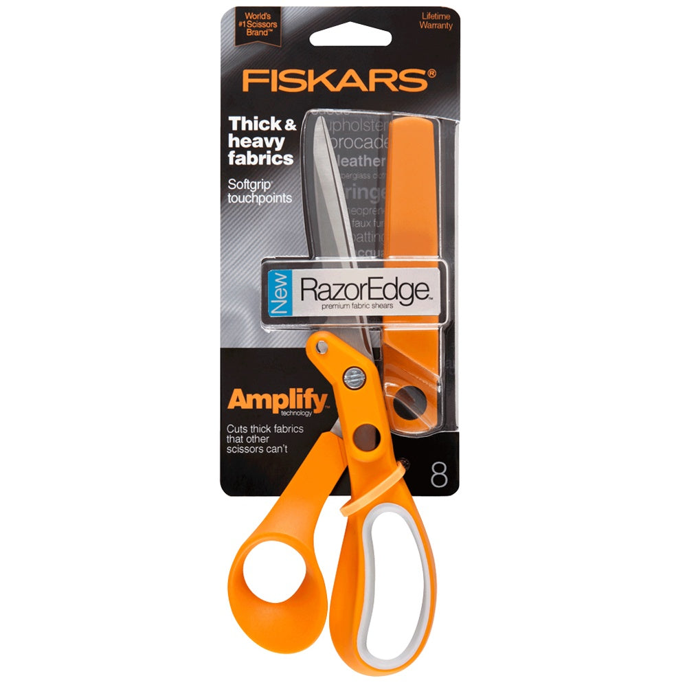 Fiskars Amplify Razor Edge Shears 8" image # 20931
