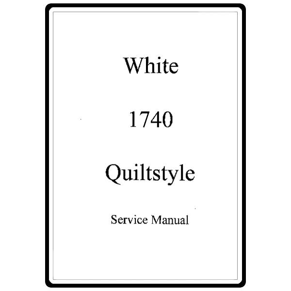 Service Manual, White 1740 image # 4395
