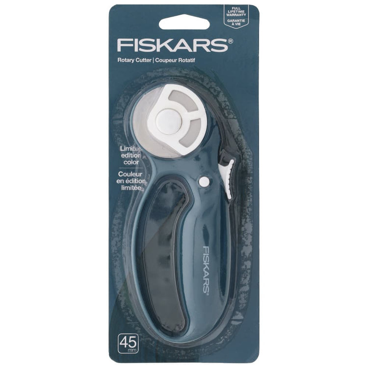 Fiskars 45mm Fashion Loop Rotary Cutter - Adriatic Blue image # 93584