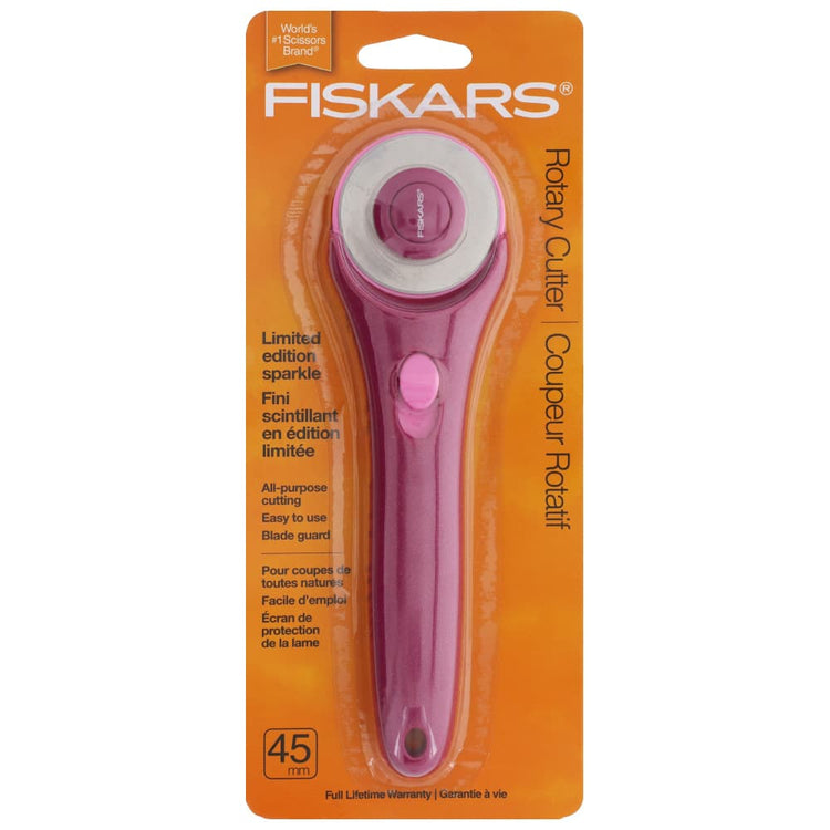 Fiskars 45mm Berry Sparkle Rotary Cutter image # 93573
