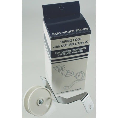 Tape Foot w/ Tape Reel A, Janome #200204105 image # 59906