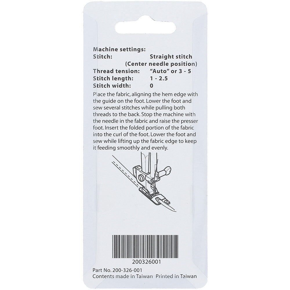 Hemmer Feet (4mm & 6mm), Janome #200326001 image # 78225