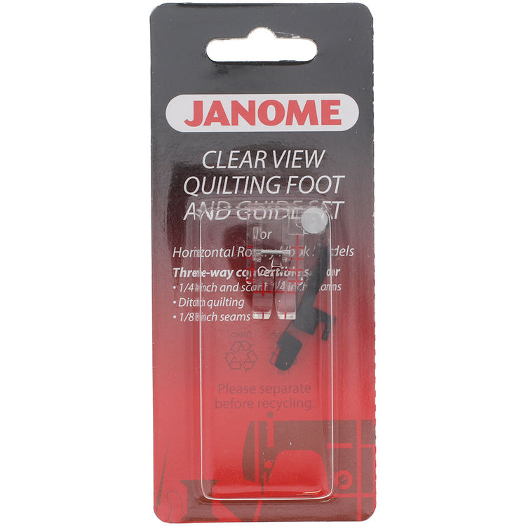 Clearview Quilting Foot and Guide Set, Janome #200449001 image # 64550