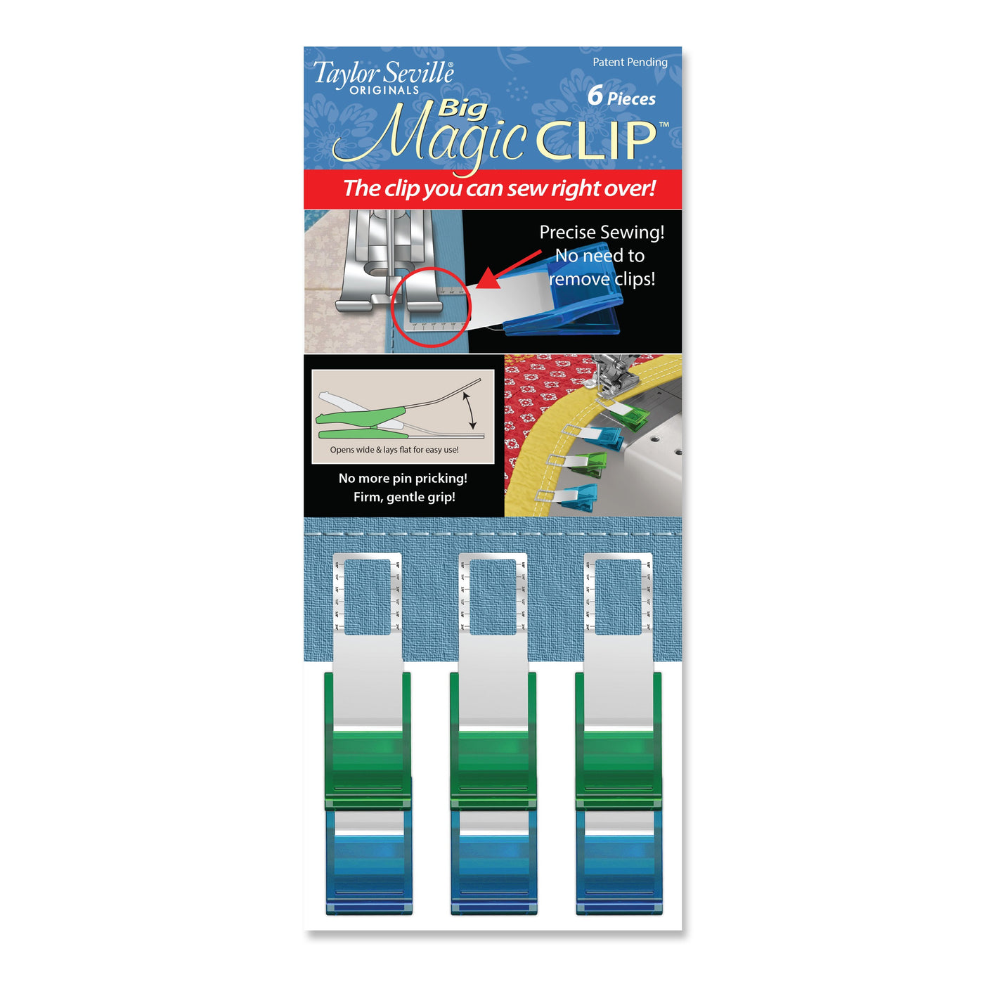 Magic Clips - Big, Set of 6 image # 49317