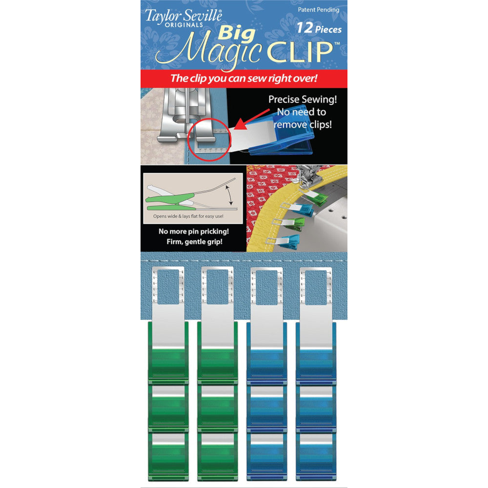 Magic Clips - Big, Set of 12 image # 49316