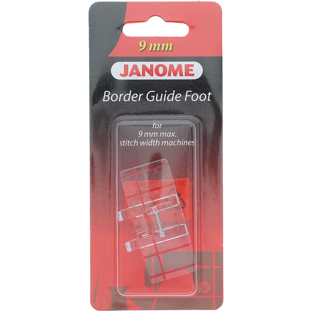 Border Guide Foot, Janome #202084000 image # 78233