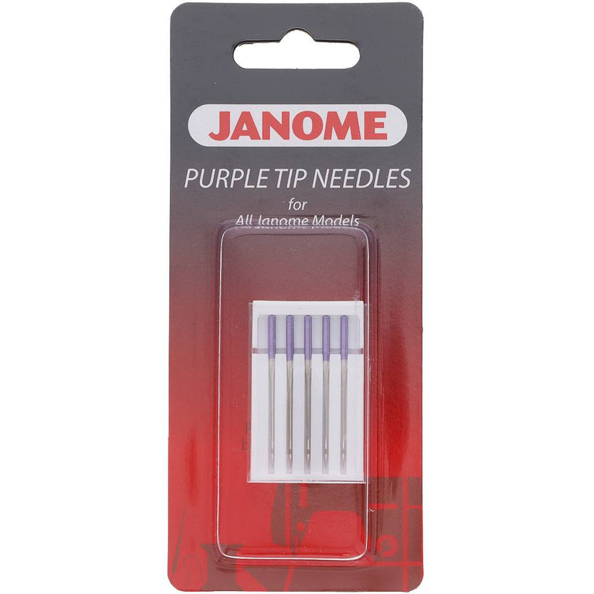5pk Purple Tip Needles (15x1), Janome 202122001