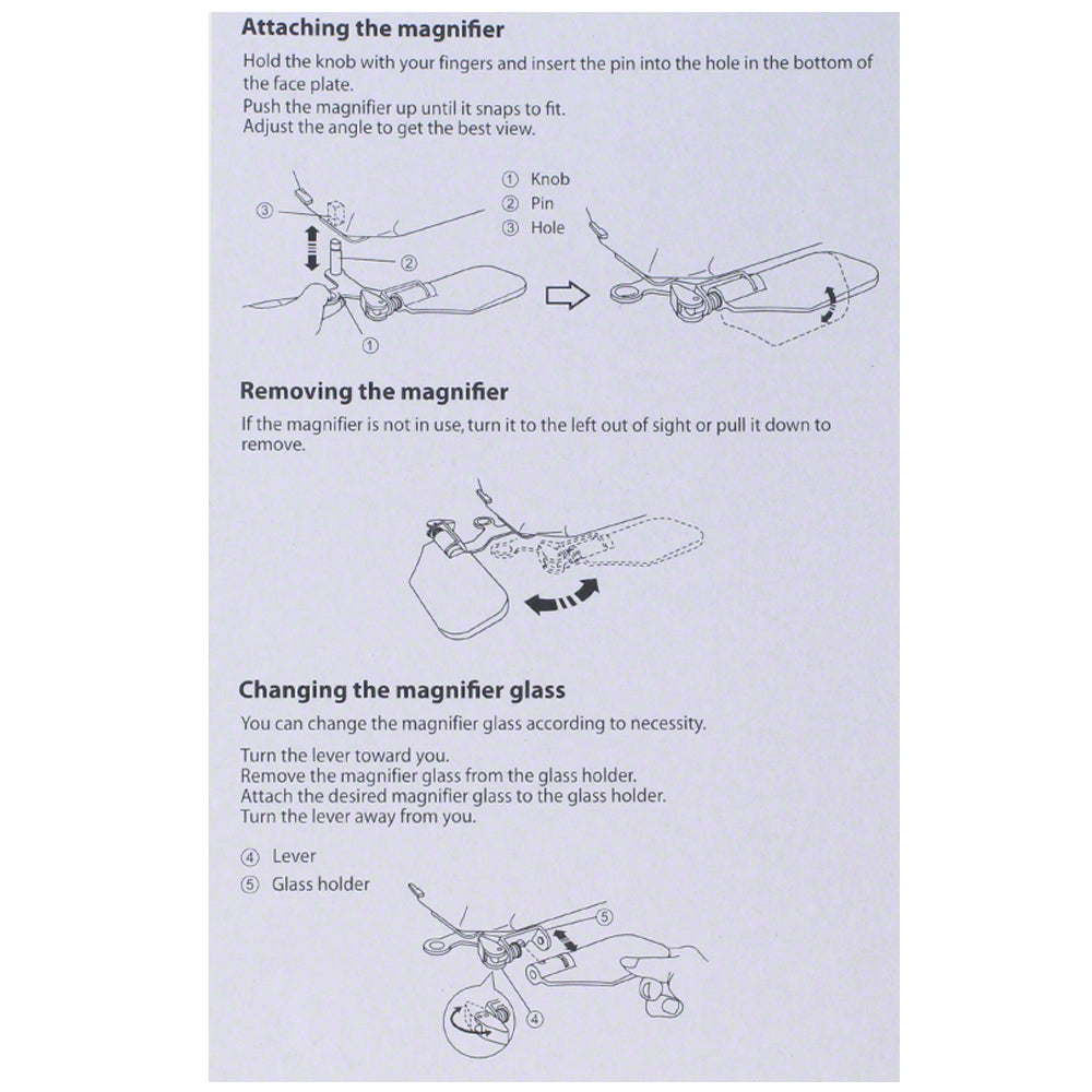 Optic Magnifiers 20/40/60, Janome #202130002 image # 21489
