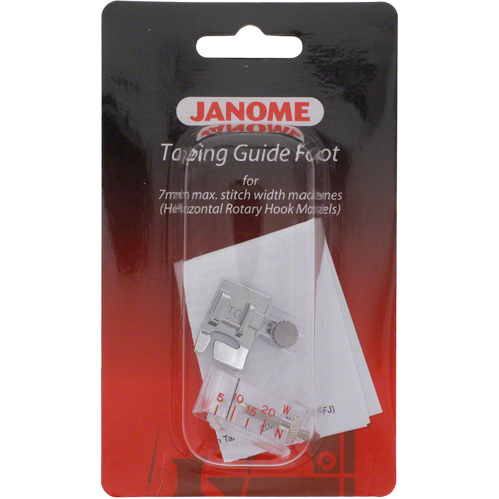 Taping Guide Foot (7mm), Janome #202311009 image # 47702