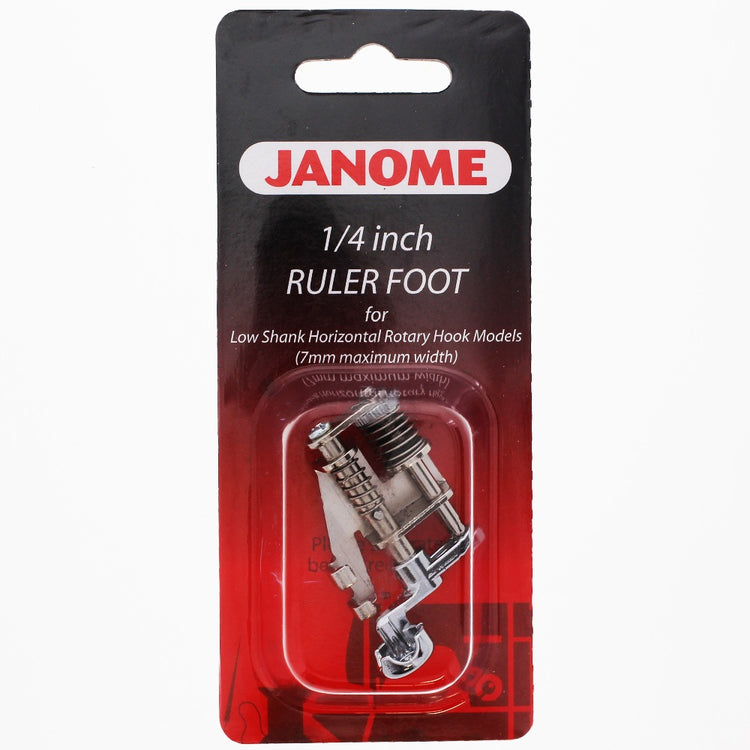 1/4" Ruler Foot Low Shank, Janome #202442000 image # 77341