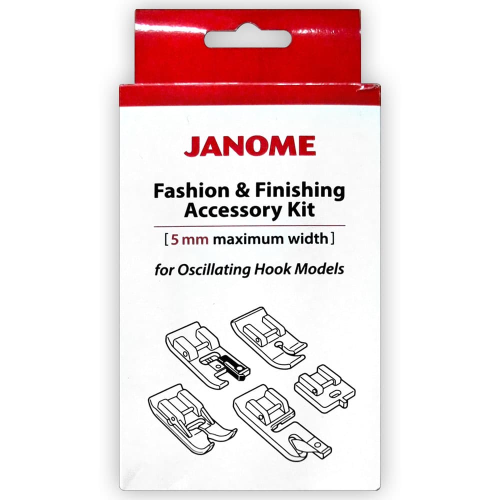 Fashion & Finishing Foot Kit, Janome #202476003 image # 106669