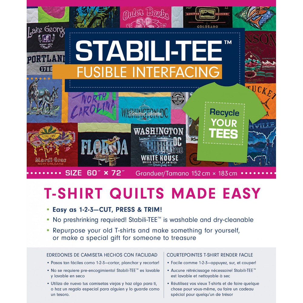 Stabili-Tee Fusible Interfacing Pack 60"x 72" image # 35568