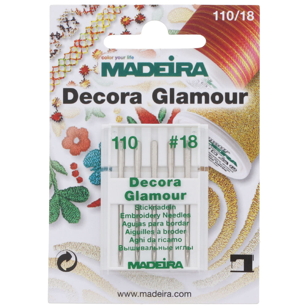 Madeira Glamour, Embroidery Needles (5pk) Size 100/18 image # 119019