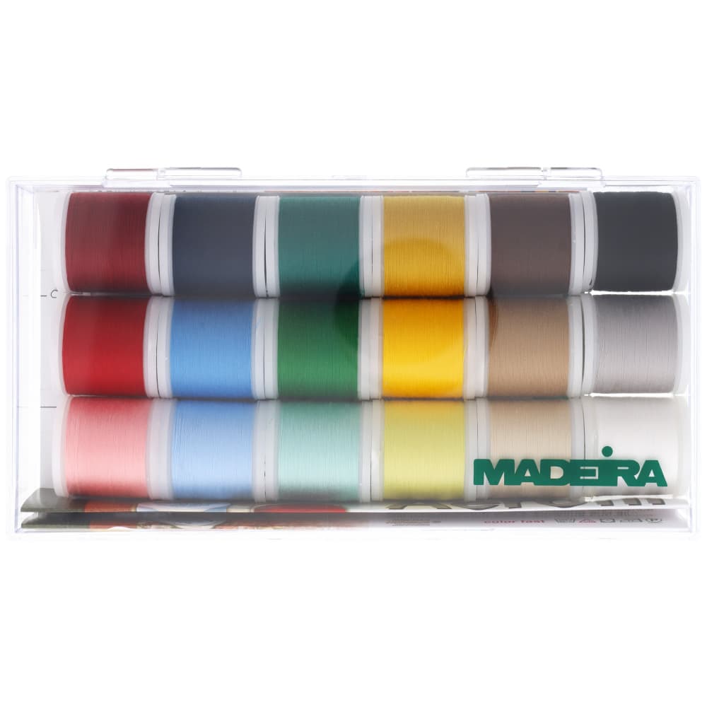 Madeira Aerofil Thread Box - 18 Spools