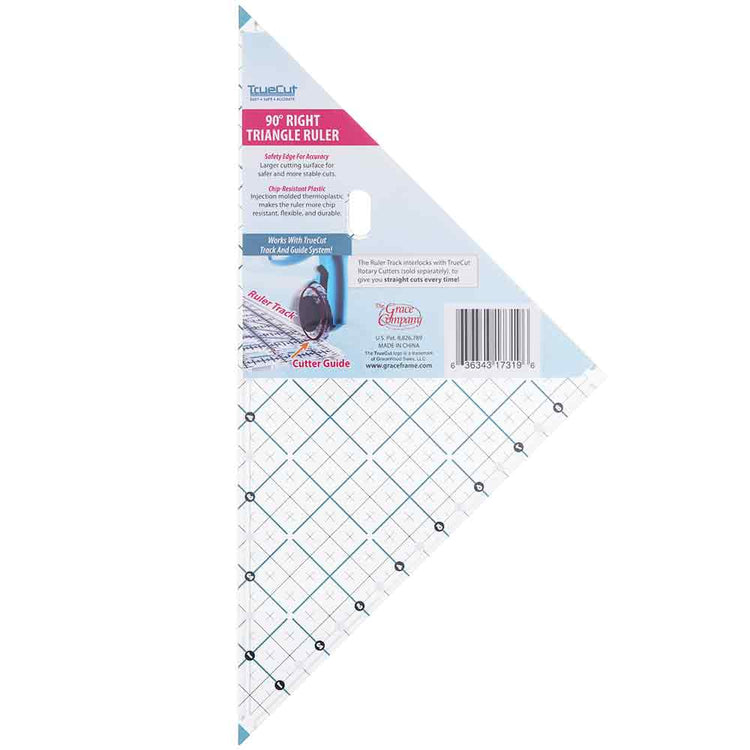 Grace TrueCut Guided Triangle Ruler
