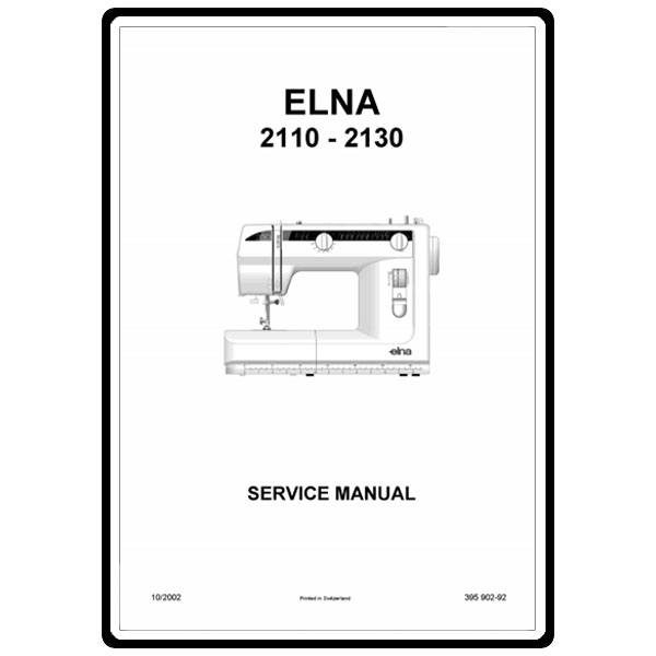 Service Manual, Elna 2110 image # 3834