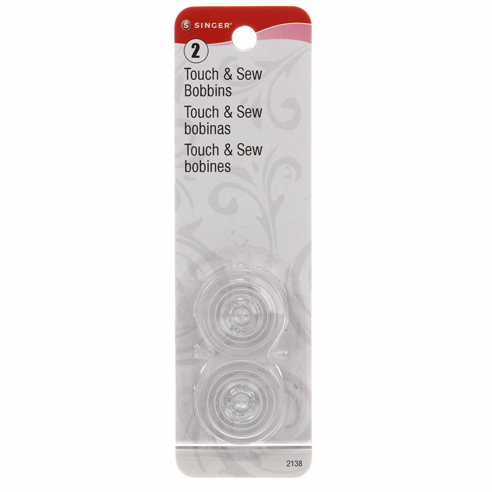 Singer, Touch & Sew Plastic Bobbins - 2pk image # 66252