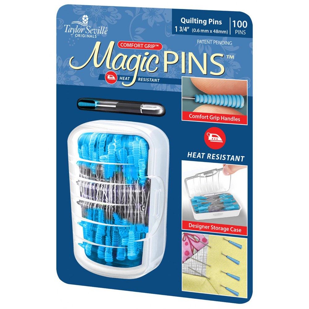 Comfort Grip Magic Pins - Quilting Pins image # 54232
