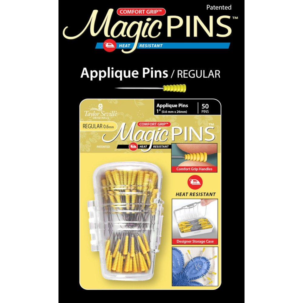 Comfort Grip Magic Pins - Applique Pins image # 54164